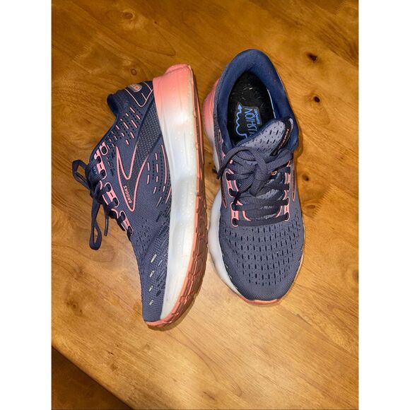 Brooks Glycerin 20 Running Shoes Womens Size 8.5 US Blissful Blue - Picture 4 of 9